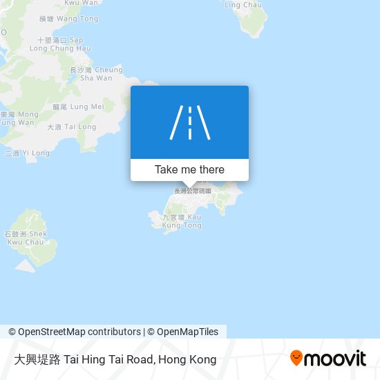 大興堤路 Tai Hing Tai Road map