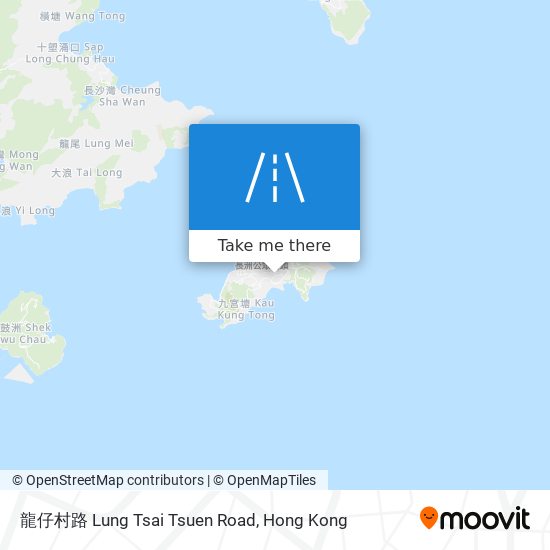 龍仔村路 Lung Tsai Tsuen Road map