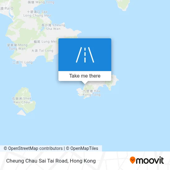 Cheung Chau Sai Tai Road map