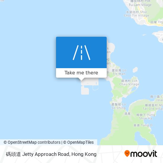 碼頭道 Jetty Approach Road地圖
