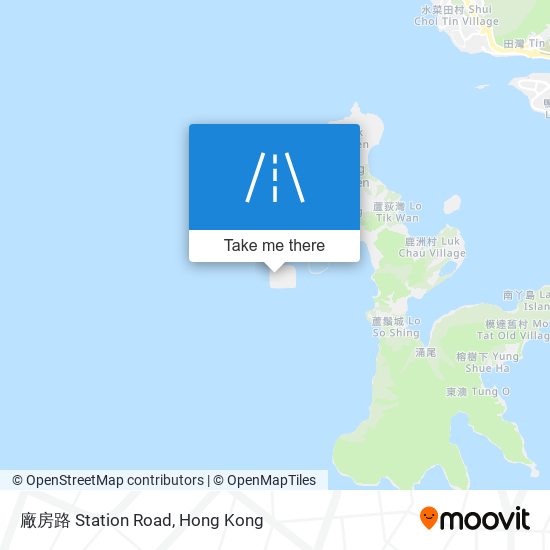 廠房路 Station Road map