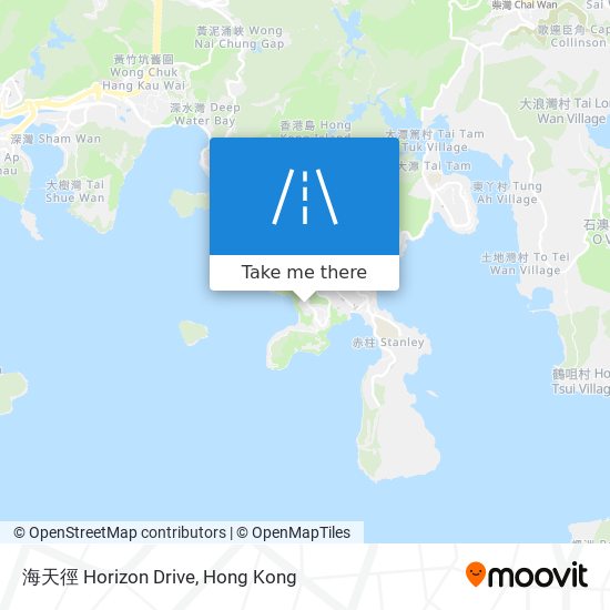 海天徑 Horizon Drive map