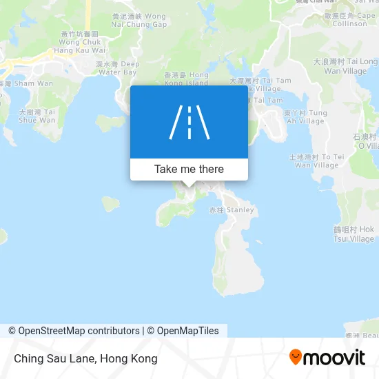 靜修里 Ching Sau Lane地圖