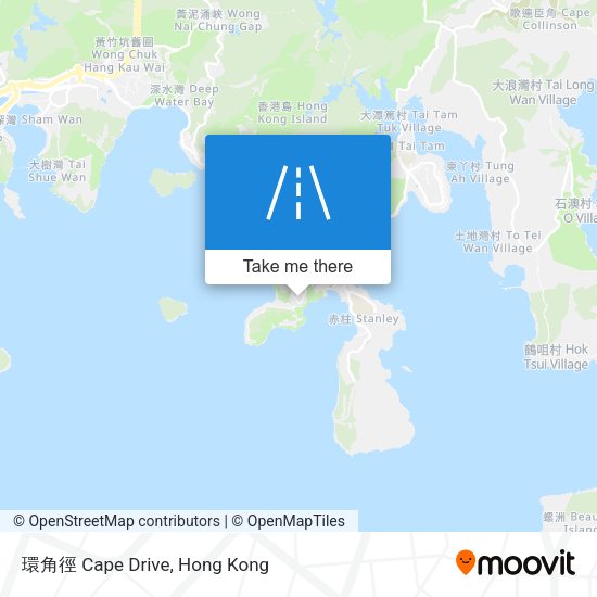 環角徑 Cape Drive地圖