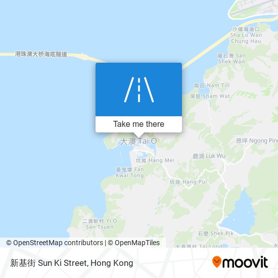 新基街 Sun Ki Street map