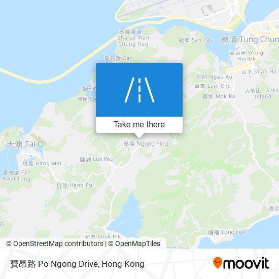 寶昂路 Po Ngong Drive地圖