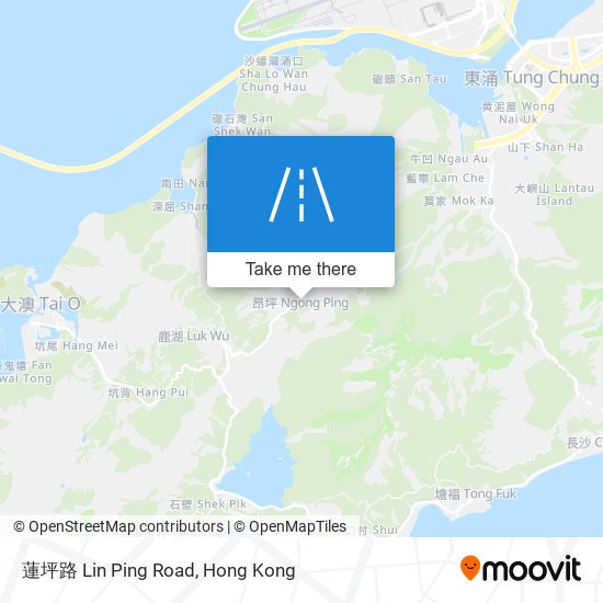 蓮坪路 Lin Ping Road map