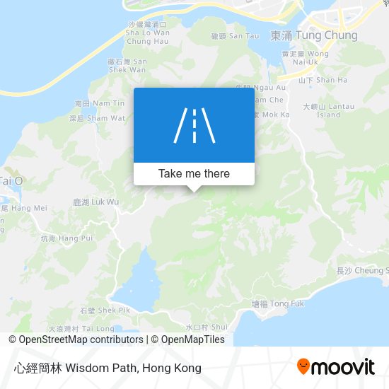 心經簡林 Wisdom Path地圖