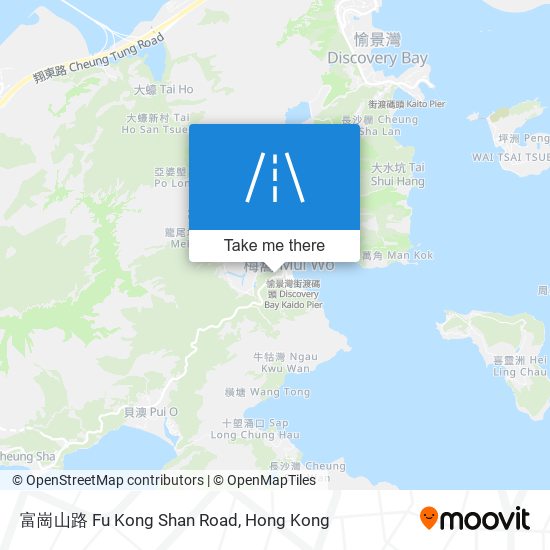 富崗山路 Fu Kong Shan Road map