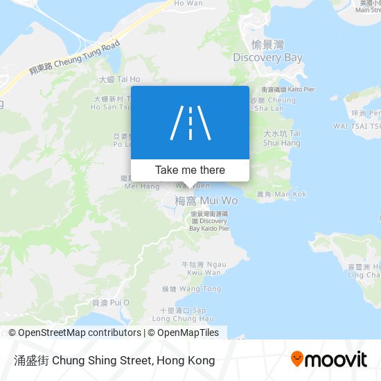 涌盛街 Chung Shing Street map