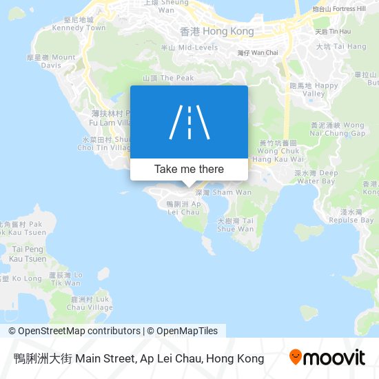 鴨脷洲大街 Main Street, Ap Lei Chau map