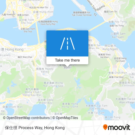 保仕徑 Process Way map