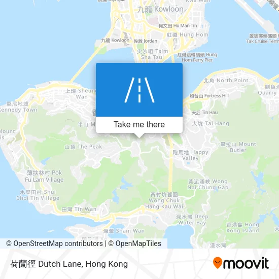 荷蘭徑 Dutch Lane地圖