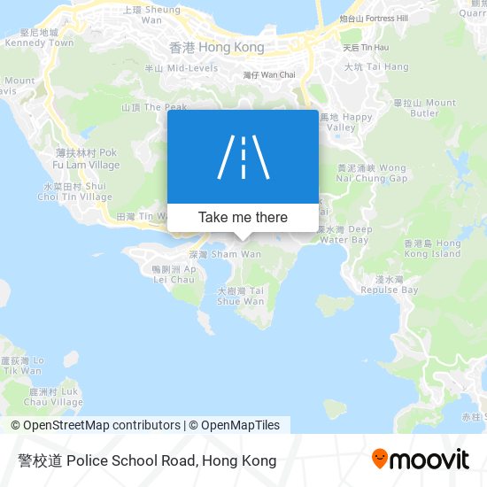 警校道 Police School Road map