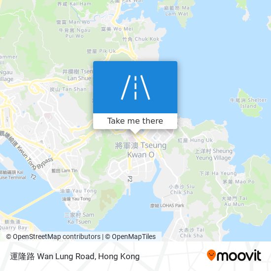 運隆路 Wan Lung Road map