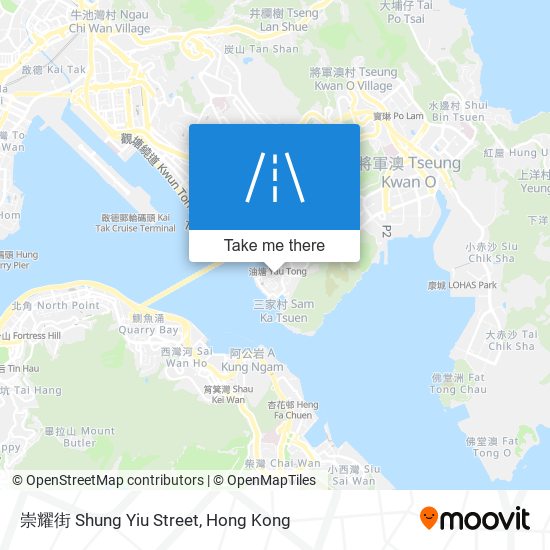 崇耀街 Shung Yiu Street map