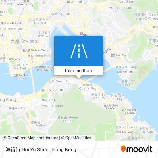 海裕街 Hoi Yu Street map