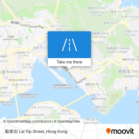 勵業街 Lai Yip Street map