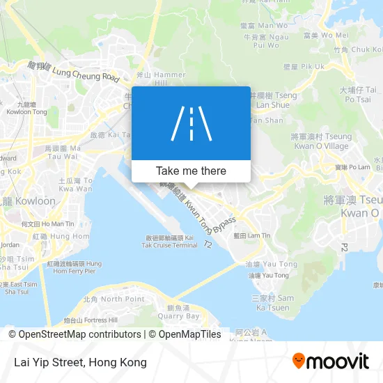 Lai Yip Street map