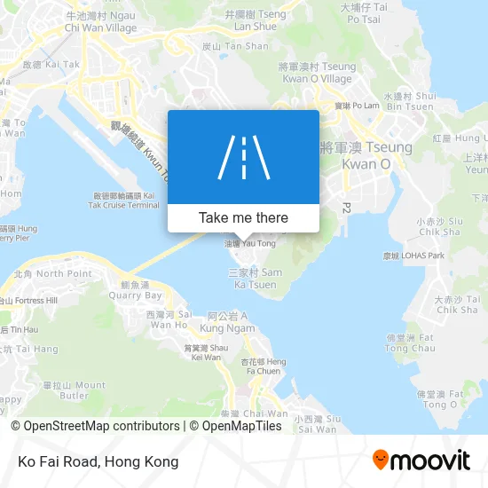 高輝道 Ko Fai Road地圖