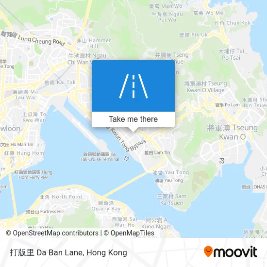 打版里 Da Ban Lane地圖
