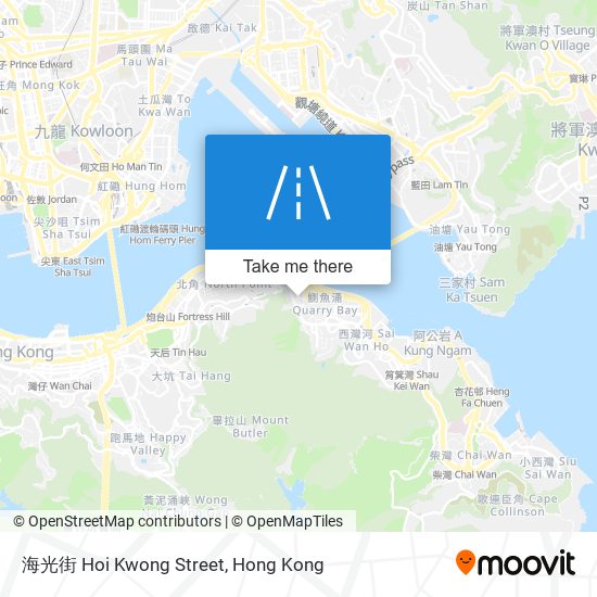 海光街 Hoi Kwong Street map