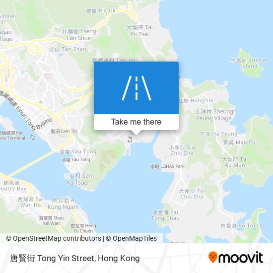 唐賢街 Tong Yin Street map