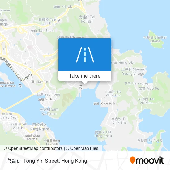 唐賢街 Tong Yin Street map