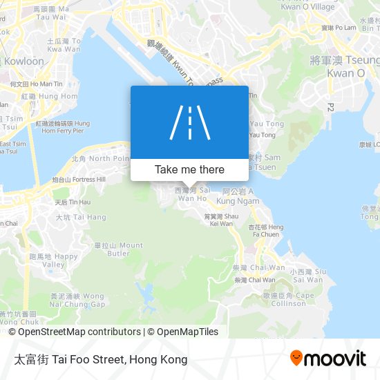 太富街 Tai Foo Street map