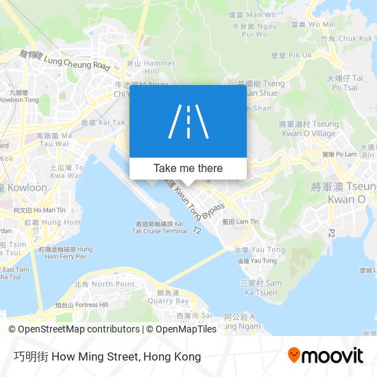 巧明街 How Ming Street map