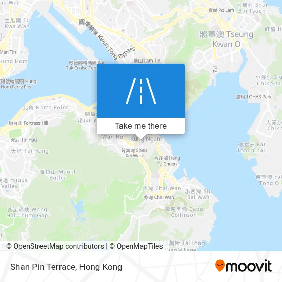Shan Pin Terrace map