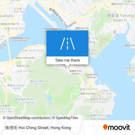 海澄街 Hoi Ching Street map