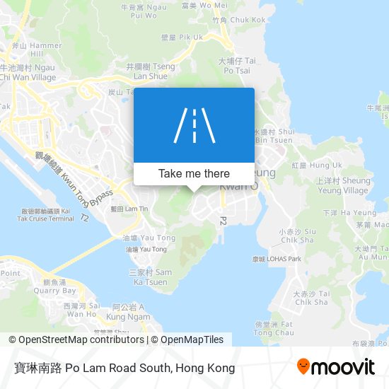 寶琳南路 Po Lam Road South map