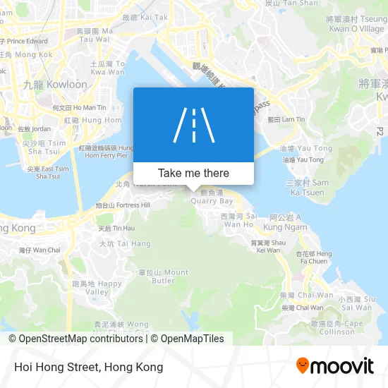海康街 Hoi Hong Street map