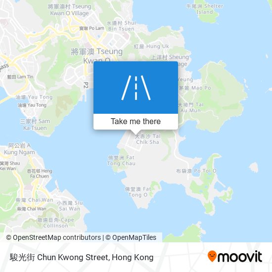 駿光街 Chun Kwong Street map