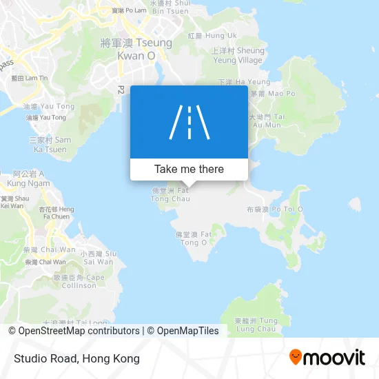 廠景路 Studio Road map