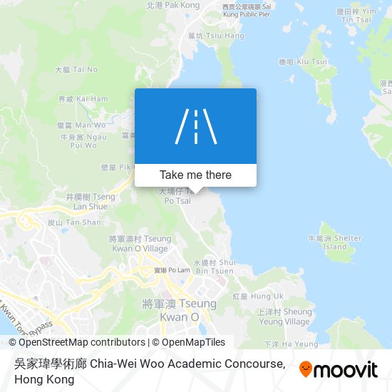 吳家瑋學術廊 Chia-Wei Woo Academic Concourse map