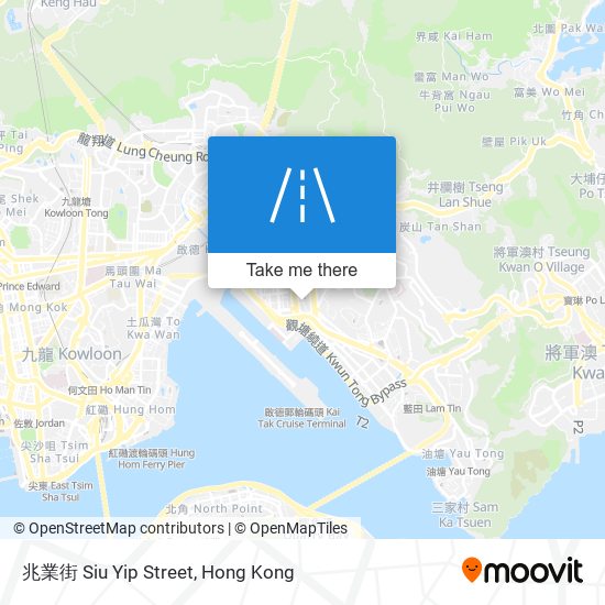 兆業街 Siu Yip Street map