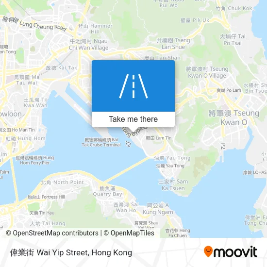 偉業街 Wai Yip Street map