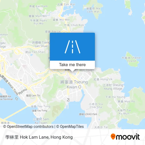 學林里 Hok Lam Lane map