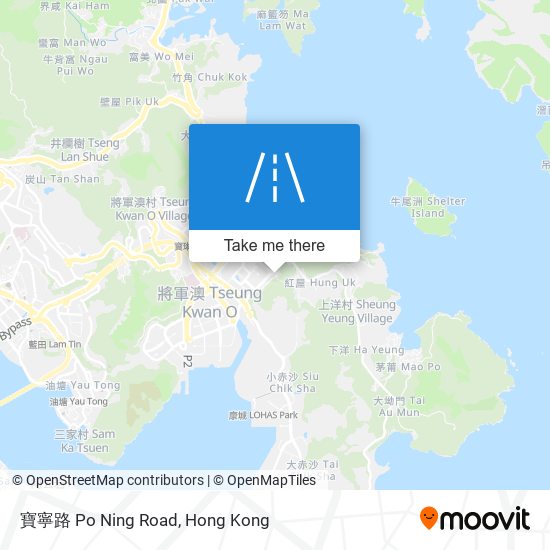 寶寧路 Po Ning Road map