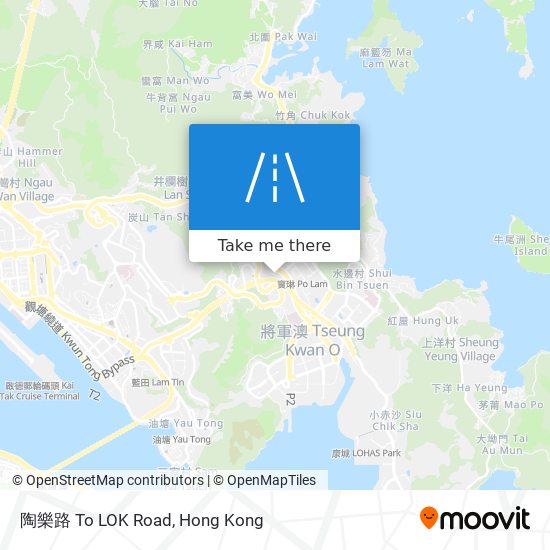 陶樂路 To LOK Road map