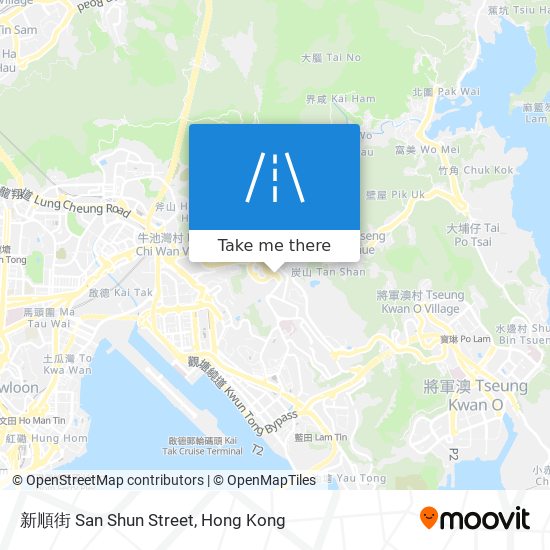 新順街 San Shun Street map