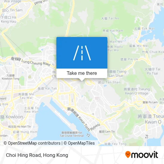 彩興路 Choi Hing Road map
