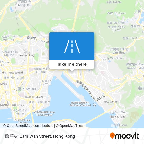 臨華街 Lam Wah Street map