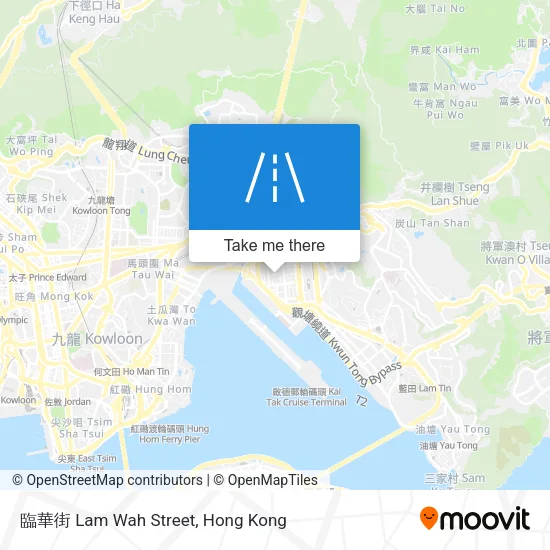 臨華街 Lam Wah Street map