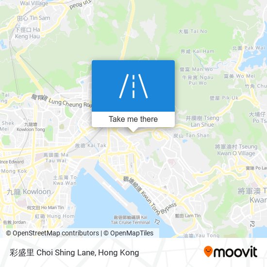 彩盛里 Choi Shing Lane map