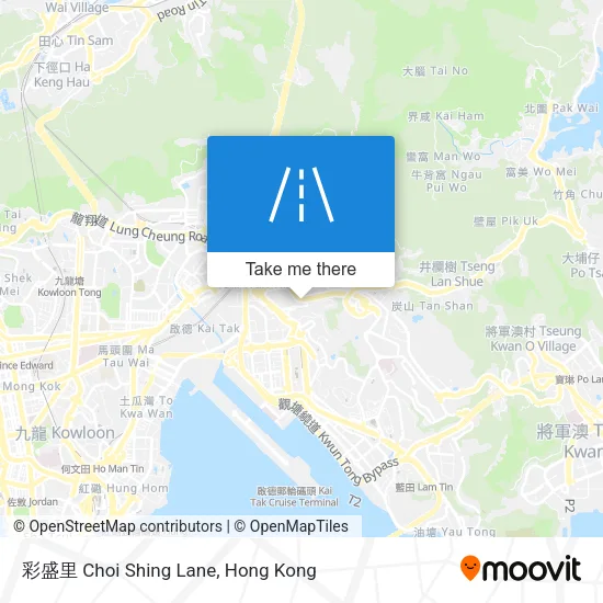 彩盛里 Choi Shing Lane map