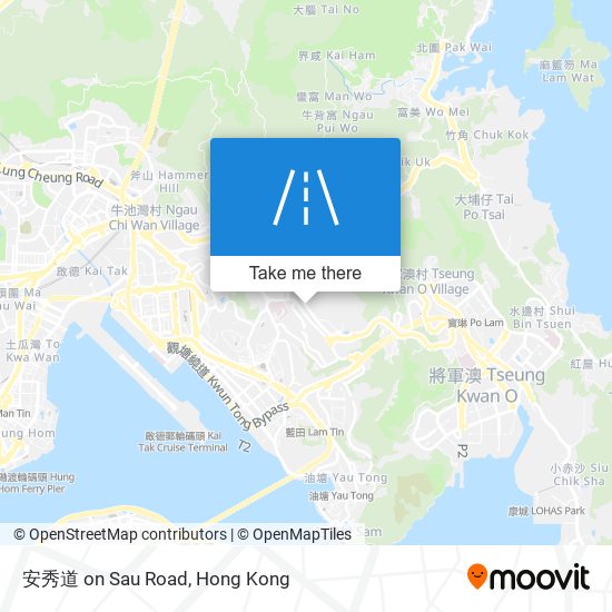 安秀道 on Sau Road map