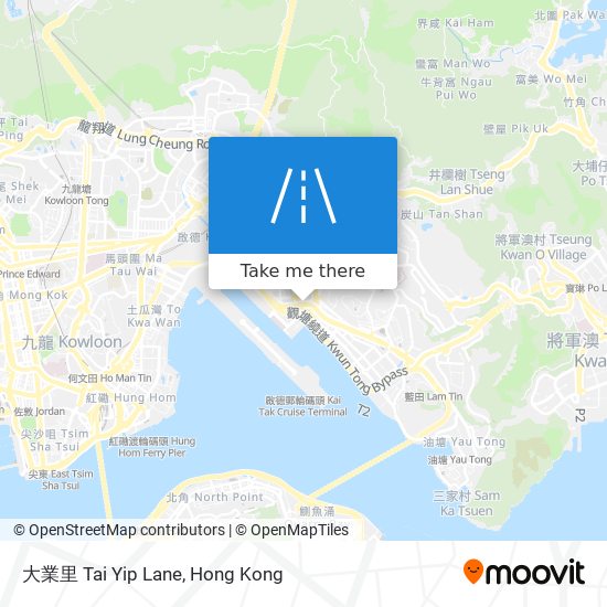 大業里 Tai Yip Lane地圖
